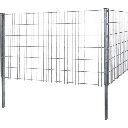 Kétrudas  hálós kerítéspanel vastagság 8/6/8 horganyzott 83 cm x 251 cm