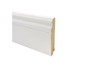 Praktikus szegélyléc White & Black Stil fehér-matt 240 cm x 10 cm x 1,8 cm