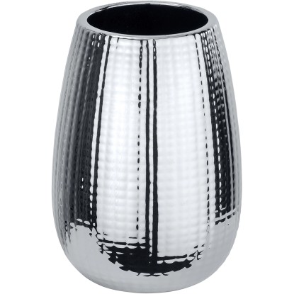 Wenko fogmosópohár Dakar kerámia krómszínű