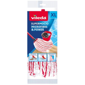 Vileda SuperMocio Microfibre & Power felmosófej csere, mikroszálas.