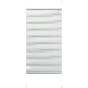 Fehér, feszített alumínium reluxa, 60x130 cm, ablakra, fény- és adatvédelem.