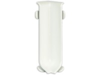 Fuchs Design szegélyléc belső sarok 6 cm alumínium fehér porszórt