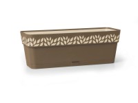 Cloe balkonláda+alj 50 cm barna