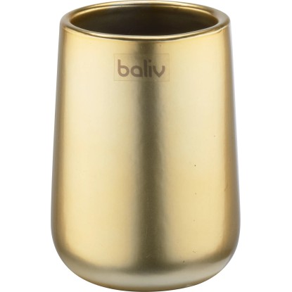 Baliv Retro Futures szappantartó kerámia aranyszínű