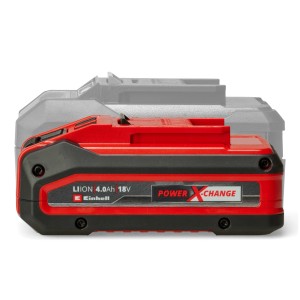 Einhell Power X-Change Akkumulátor 18V/4,0 Ah, piros/fekete, elektromos szerszámokhoz.