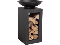 Konzolon álló tűzrakó tál 40 cm x 66 cm