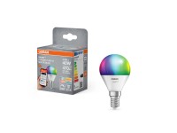 Osram Smart+ Matter okos kisgömb fil. fényforrás DIM 48W RGBW E14