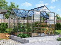 Vitavia melegház Sirius edzett üveg 3 mm fekete 13 nm alappal Vitavia melegház Sirius edzett üveg 3 mm fekete 13 nm alappal