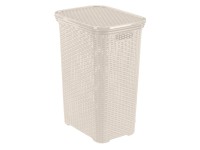 Rival rattan szennyestartó fehér 60 liter