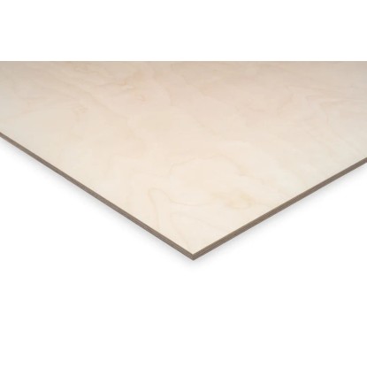 Nyír rétegelt lemez 1200 mm x 600 mm x 9 mm