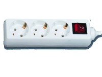 REV Ritter elosztó 3-as kapcsolóval fehér kábelhossz 1,4 m