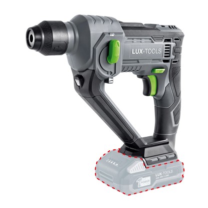 LUX akkus fúrókalapács 1 PowerSystem A-BH-20