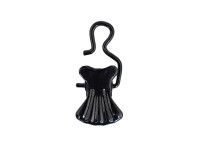 Függönycsipesz fekete 04