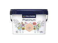 Poli - Farbe Platinum beltéri falfesték diszperziós  GY30 Gyékény matt 2,5 l