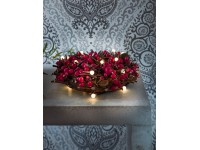 Konstsmide elemes LED-es gömb fényfüzér 6h-s időzítő 20 dióda melegfehér Konstsmide elemes LED-es gömb fényfüzér 6h-s időzítő 20 dióda melegfehér