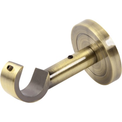 Függönyrúd tartó 50 mm x 50 mm x 80 mm sárgaréz