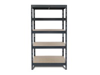 AR Shelving Rivet polcállvány 180x90x45 cm 5 polc antracit FSC® AR Shelving Rivet polcállvány 180x90x45 cm 5 polc antracit FSC®