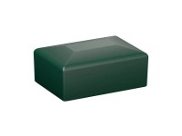 Oszlopsapka műanyag 60 mm x 40 mm 6 darabos készlet zöld