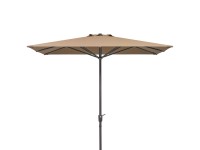 Schneider Korsika középoszlopos napernyő 270 cm x 270 cm natúr