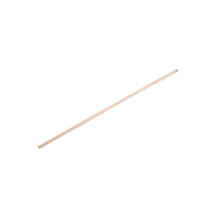 LUX Classic seprűnyél, 130 cm, fa menettel a tisztítóeszközökhöz.