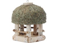 Szénatetős madáretető 29 cm x 28,5 cm x 30 cm
