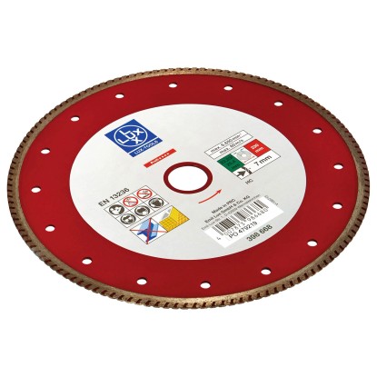 LUX gyémánt vágókorong, tömör szegéllyel, 230 mm
