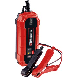 Einhell CE-BC 1 M akkumulátortöltő 6V/12V akkumulátorokhoz töltőcsipeszekkel.