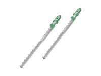 LUX CV dekopírfűrészlap, mindkét oldalon fogazott, T szárú, 2 darab