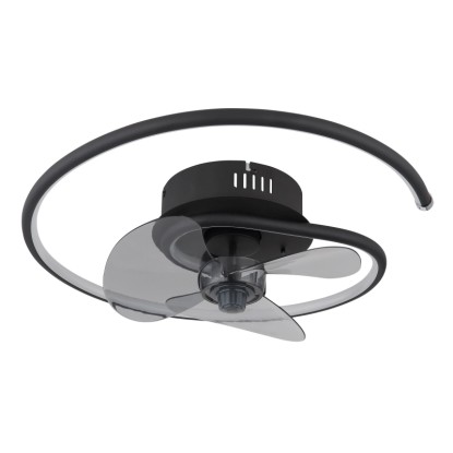 Koren LED fehér mennyezeti ventilátor lámpával 30W