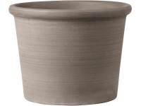 Deroma Zylinder Primitivo virágcserép 33 cm grafit