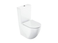 Optima RimOff monoblokkos WC ülőkével fehér Optima RimOff monoblokkos WC ülőkével fehér