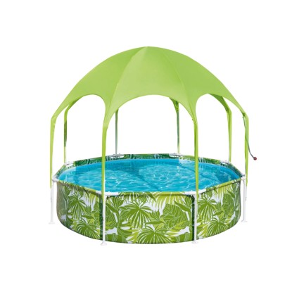 Bestway Steel Pro Frame medence napernyő 244x51 cm Kerek