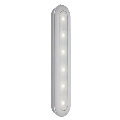 Briloner LED-es Push-Light Row 30,5 cm x 6,3 cm mobil lámpa ezüst