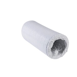 Rugalmas PVC cső, 3 m, 125-ös rendszer, 660-as típus, szellőztető rendszerekhez és szárítógépekhez.