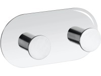 Wenko Cona Duo fali akasztó fényes rozsdamentes acél Wenko Cona Duo fali akasztó fényes rozsdamentes acél