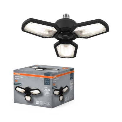 Osram LED reflektor 4 lapáttal 40W E27 fekete színben