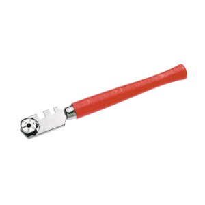 LUX Classic üvegvágó piros nyéllel, 10 mm vastagságú üveghez.
