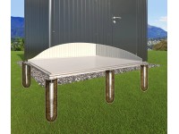 Biohort Smartbase Plus Large szerszámtároló alap 186 cm x 150 cm x 10 cm Biohort Smartbase Plus Large szerszámtároló alap 186 cm x 150 cm x 10 cm