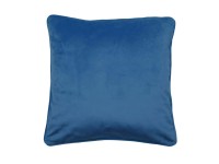 Velutto sötét kék díszpárna 45 cm x 45 cm Velutto sötét kék díszpárna 45 cm x 45 cm