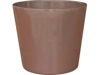 Sötétbarna kaspó 14 cm x 12,5 cm