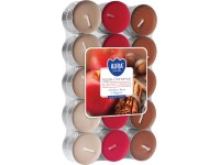 Illatgyertyák alma-fahéj 3,9 cm átmérő 30 darab