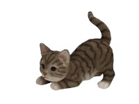 Sunny Garden dekorfigura kölyökcica álló többféle változatban 19 cm