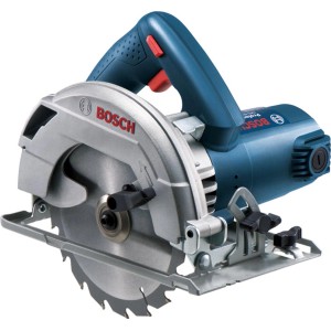 Bosch kézi körfűrész, kék/ezüst, precíz vágásokhoz barkácsolásnál.