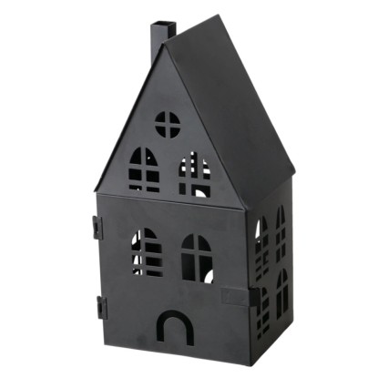 Boltze Dover lámpás közepes 24 cm x 10 cm x 12 cm fekete