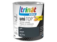 Trinát aqua unitop matt zománcfesték antracit 0,75 l