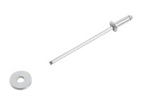 LUX vakszegecs és alátét 5 mm x 8 mm