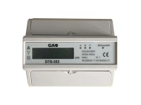 3 pólusú digitális almérő DIN sínre szürke 3 pólusú digitális almérő DIN sínre szürke