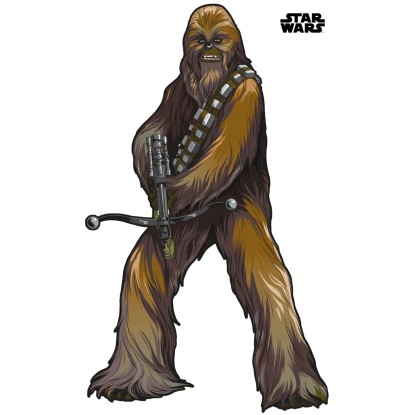 Komar öntapadó nemszőtt fotótapéta Star Wars XXL Chewbacca 127 cm x 200 cm