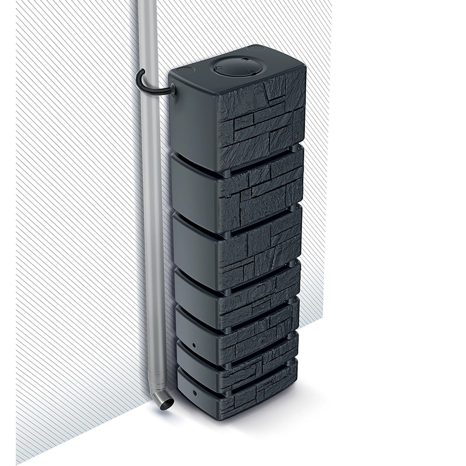waterform-v-zt-rol-tower-stone-es-v-zgy-jt-antracit-350-l