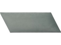 Jobbra dőlt parallelogram alakú fali párna 30 cm x 15 cm bársony menta